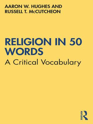 cover image of Religion in 50 Words
